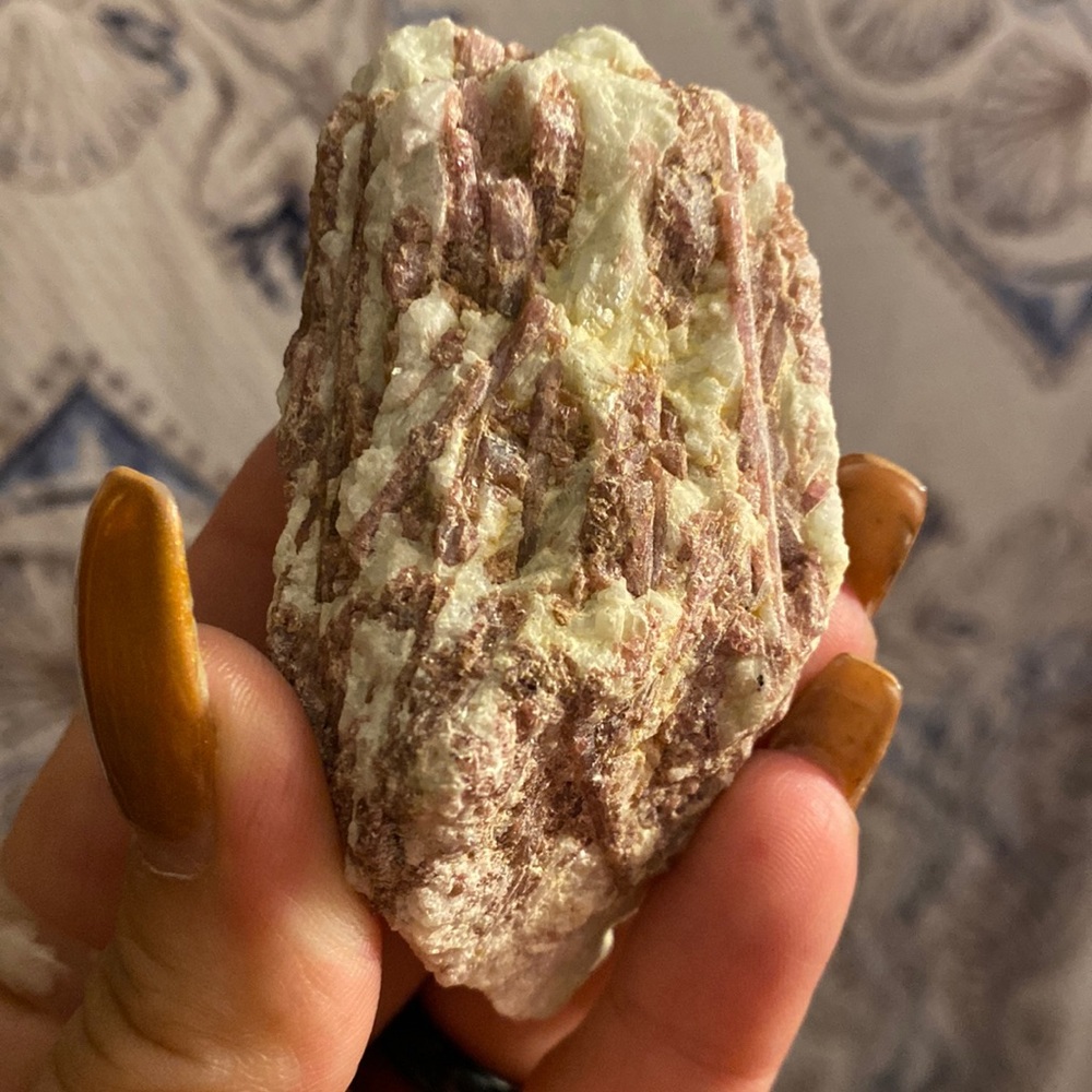 Pink Tourmaline Raw Stone